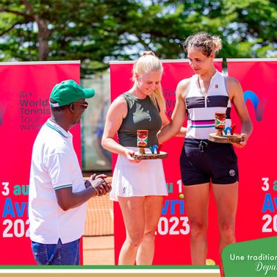 Qualification de Sada Nahimana à la finale du tournoi professionnel WTA25-Premier tour